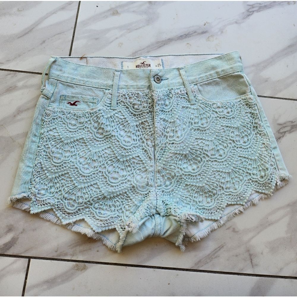Hollister lace shorts